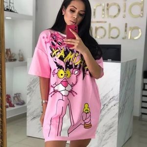 Pink Panther T Shirt Dress